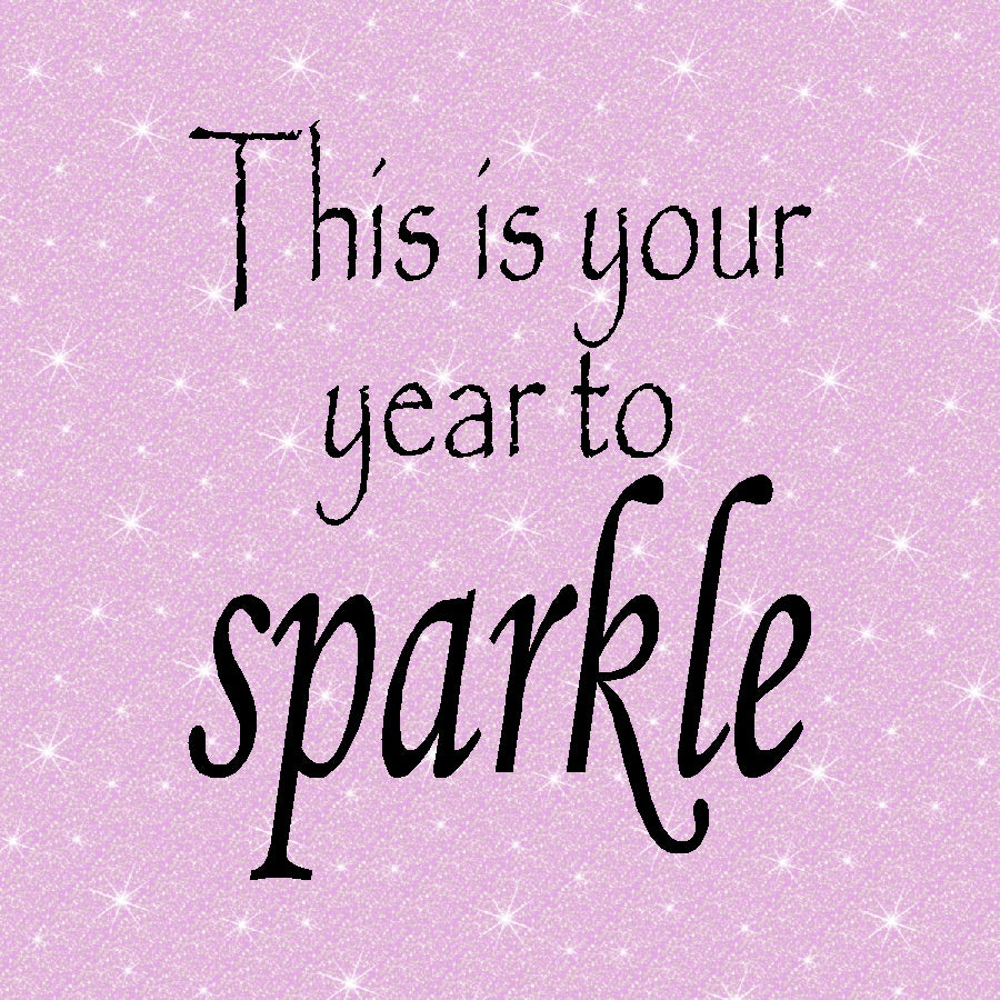Make this Year Sparkle Printable