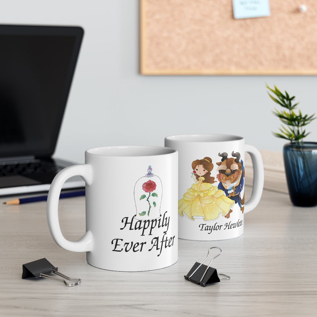 Beauty and the Beast Fairy Tale 11 oz Ceramic Mug