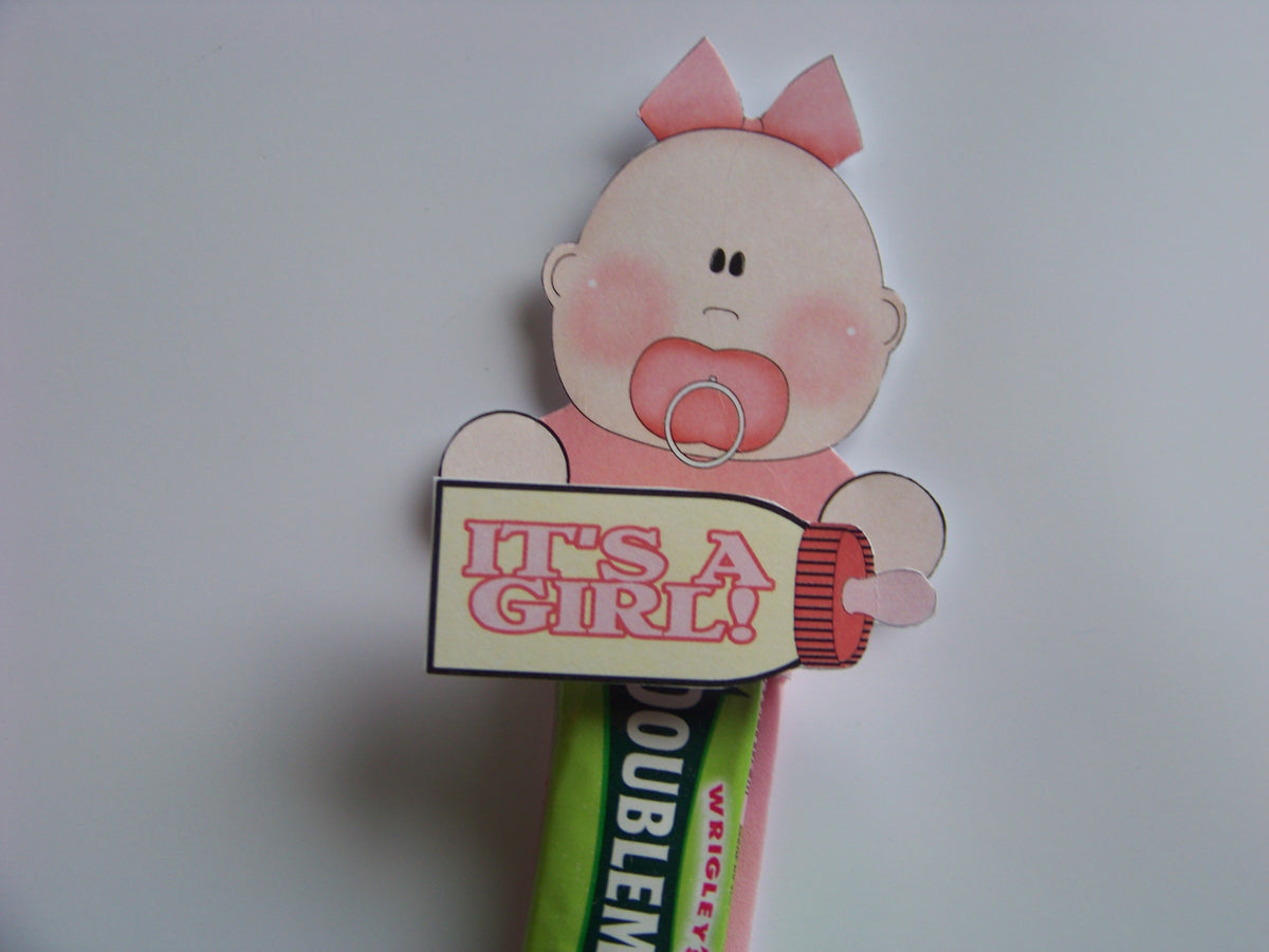 Baby Girl Pale Face Gum Head Printable and Directions