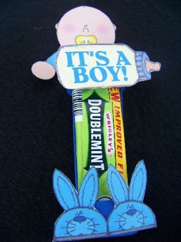 Baby Boy Dark Faced Gum Head Printable and Directions