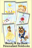 Beauty and the Beast Personalized Mini Notebooks