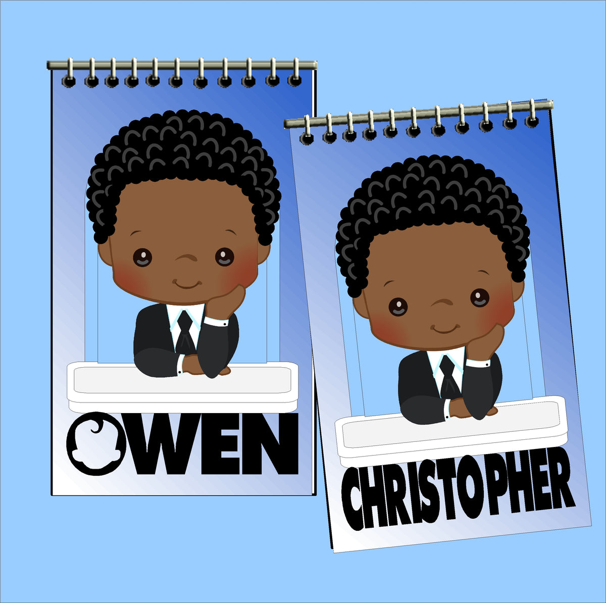 Baby Boss Personalized Notebook Party Favors
