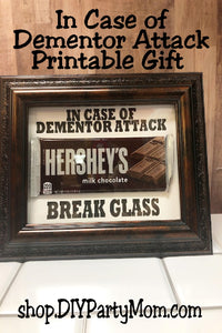 In Case of Dementor Attack Emergency Printable