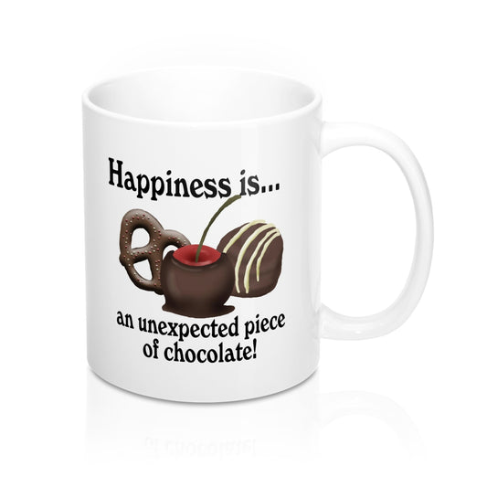 Happiness Is White Mug 11oz