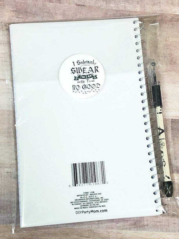 Marauders Map Harry Potter Notebook Journal and Pen Set