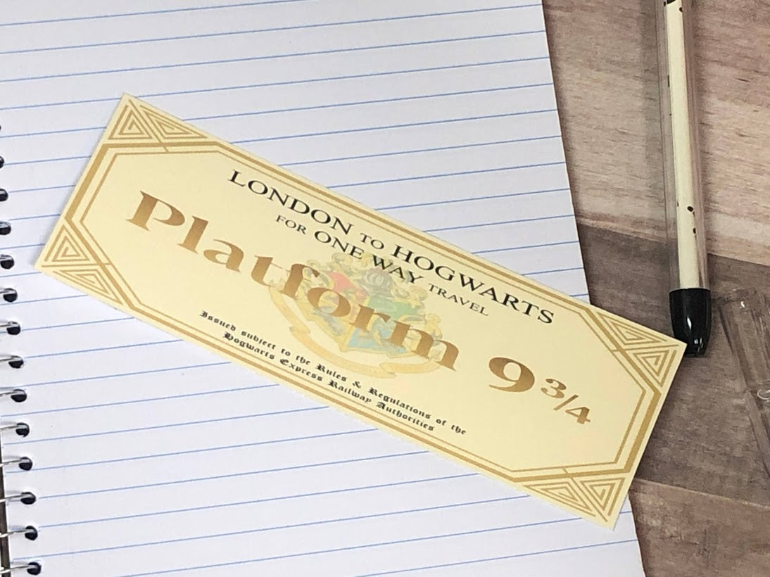 Marauders Map Harry Potter Notebook Journal and Pen Set