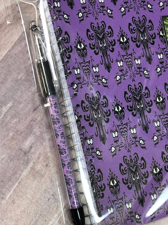 Haunted Mansion Wallpaper Personalized Notebooks