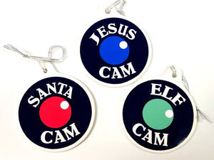 Santa Cam Christmas Ornament