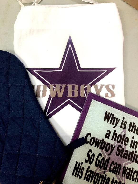 Dallas Cowboy Grilling Gift Set