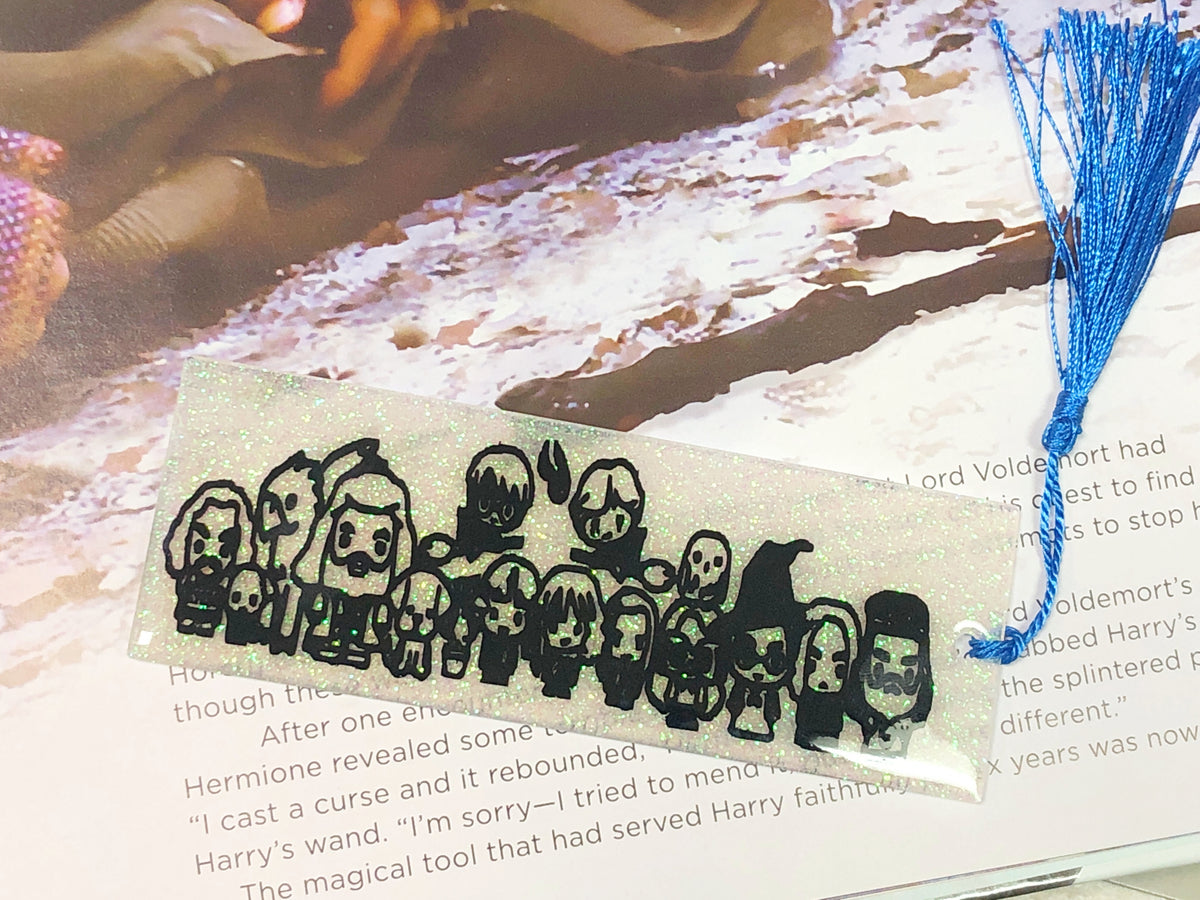 Harry and Friends Glitter Bookmark