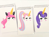 Unicorn Hair Notebook Personalized Party Favor