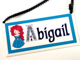 Merida Personalized Name Plaque