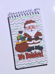 Santa Mini Notebooks