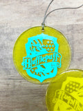 Glitter Hogwarts Houses Christmas Ornament