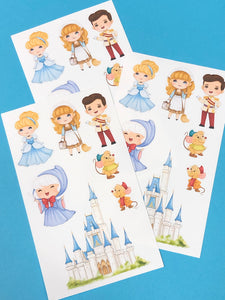 Cinderella Sticker Sheet