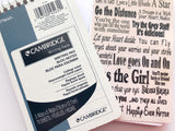 Disney Song Mini Notebooks