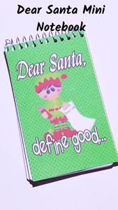 Dear Santa Mini Notebooks