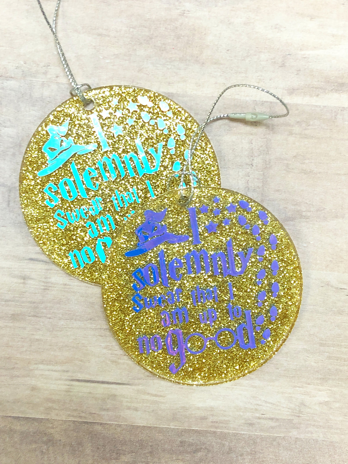 I Solemnly Swear Harry Potter Christmas Ornament.
