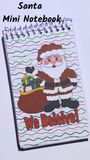 Santa Mini Notebooks