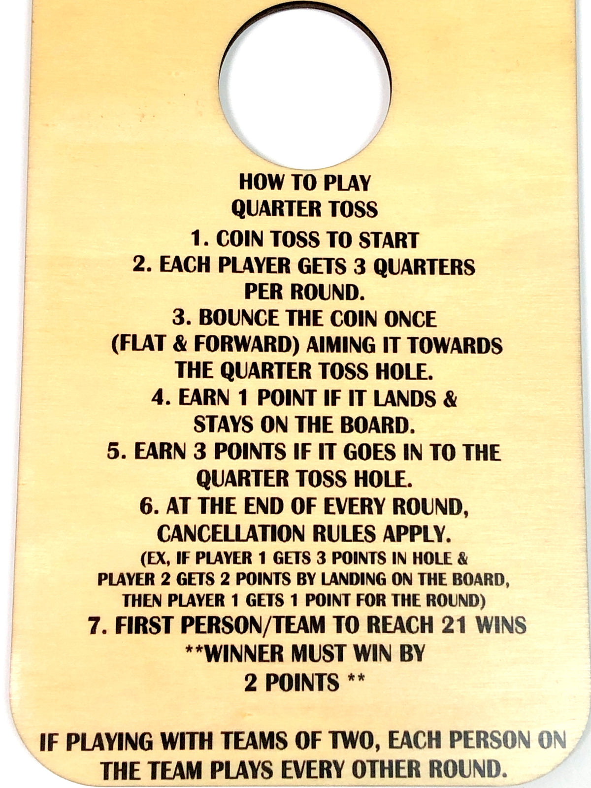 Quidditch Quarter Coin Toss Game
