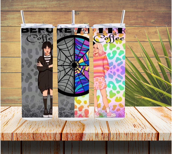 Before/After Wednesday Coffee Tumbler