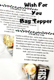 Wish For You Bag Topper Printable