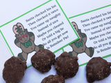 Reindeer Pie Bag Topper