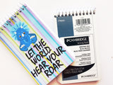Let the World Hear Your Roar Mini Notebooks