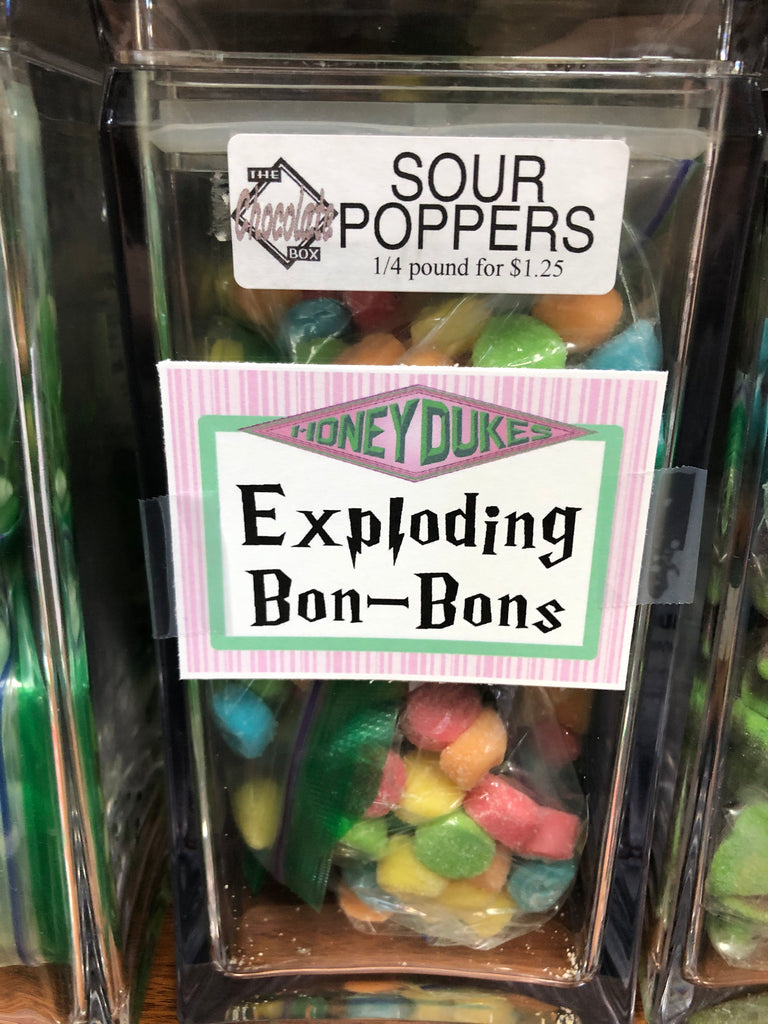 Exploding Bonbons Honeydukes Printable Bag Toppers – DIY Party Mom