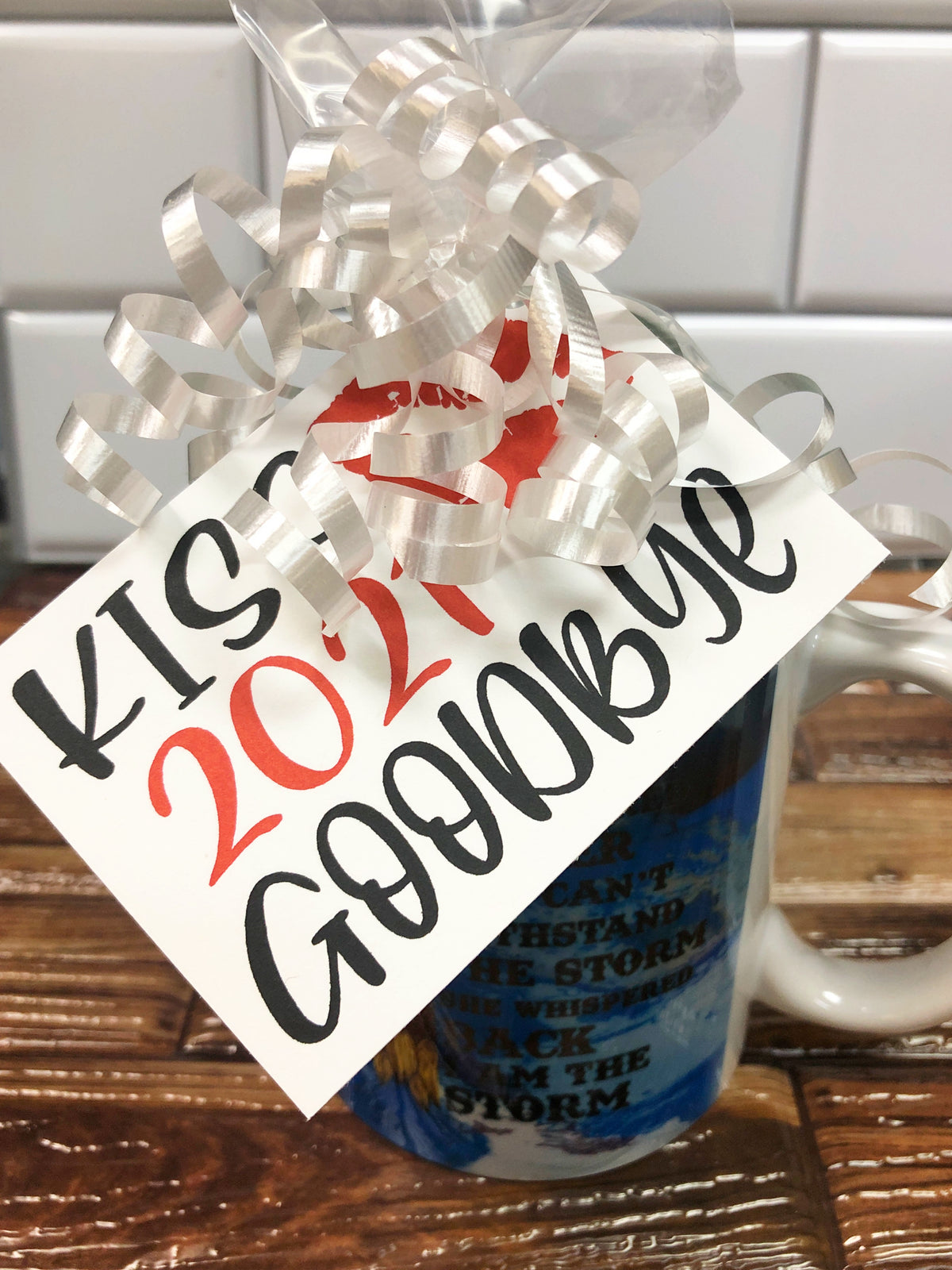 Kiss 2021 Goodbye New Years Bag Topper Printable