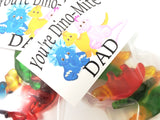Dino-mite Dad Bag Topper