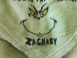 That Grinch Personalized Throw Blanket