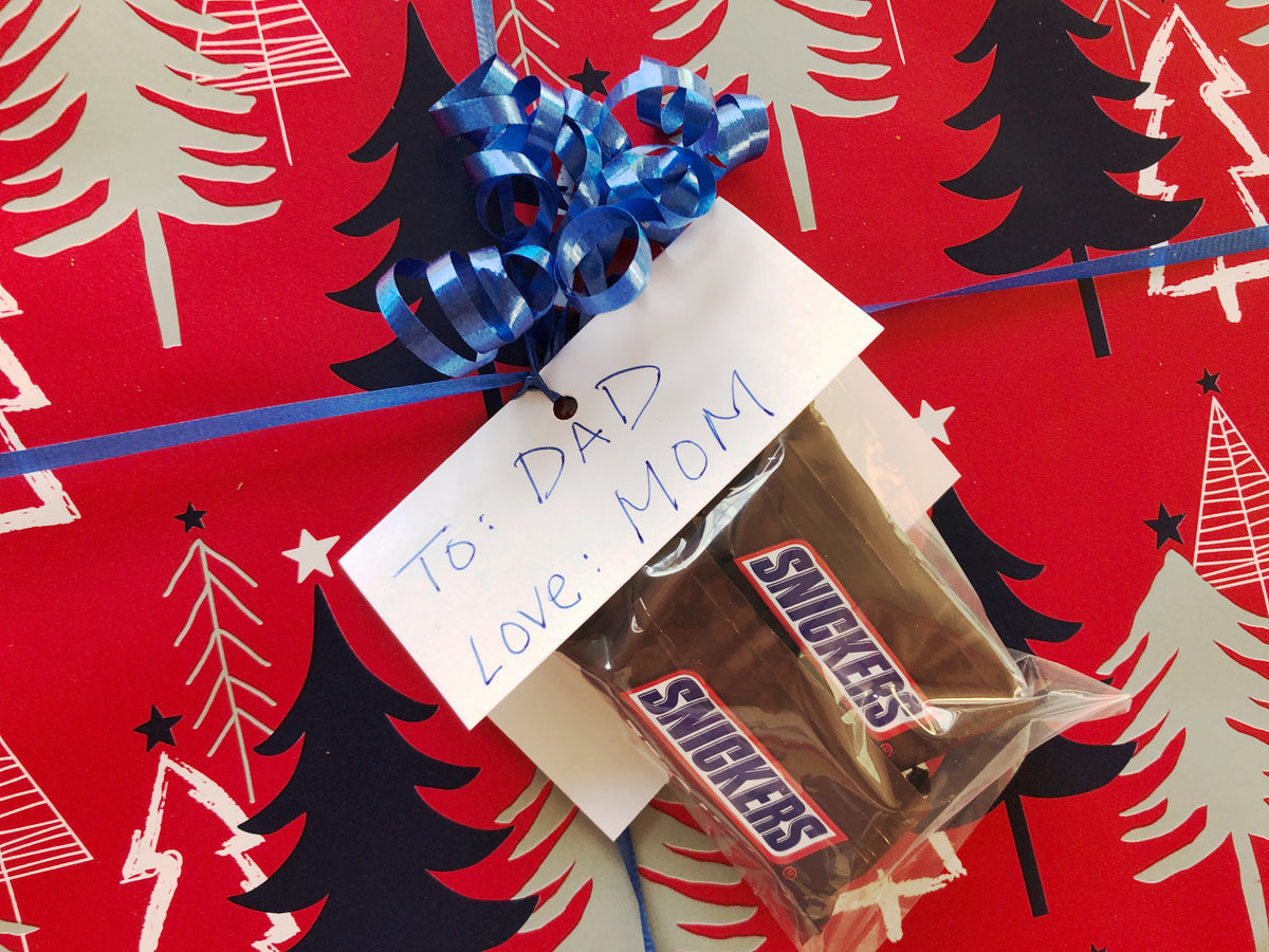 Christmas Snickers Printable Bag Toppers