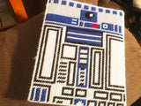 R2D2 Star Wars Mini Notebook Plastic Canvas Pattern