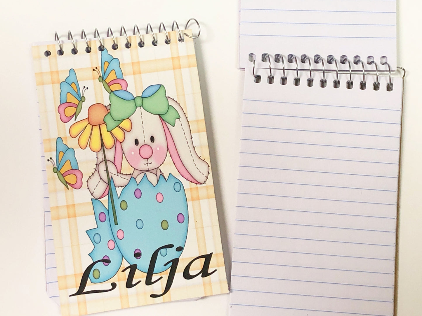 Easter Bunny Personalized Notebook Basket Stuffers