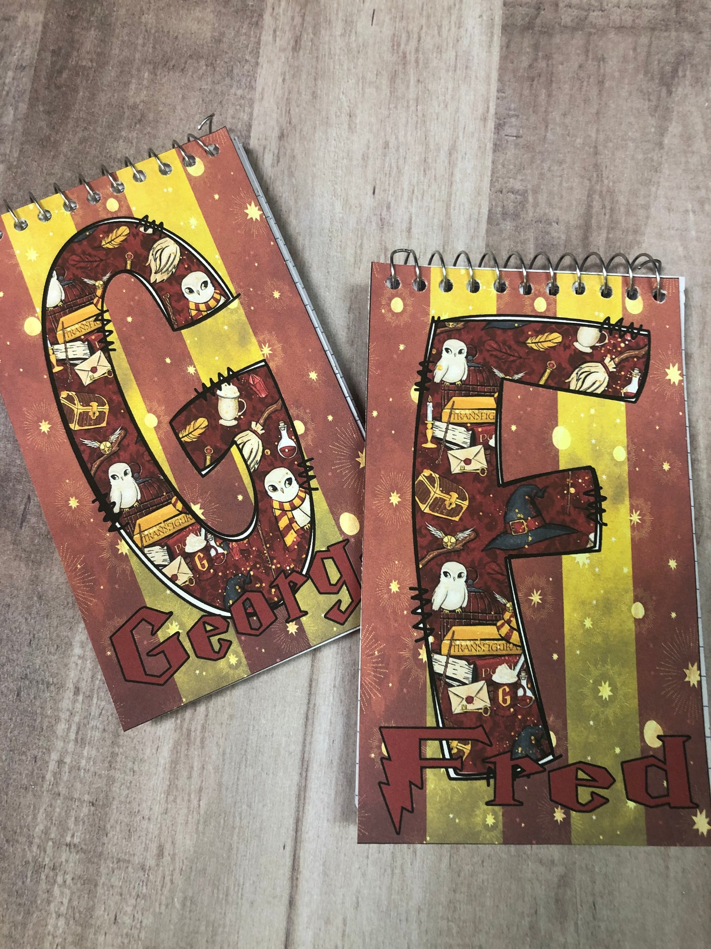 Gryffindor Alphabet Personalized Notebook