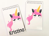 Unicorn Hair Notebook Personalized Party Favor
