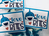 Love Bites Valentines Day Candy Bag Topper