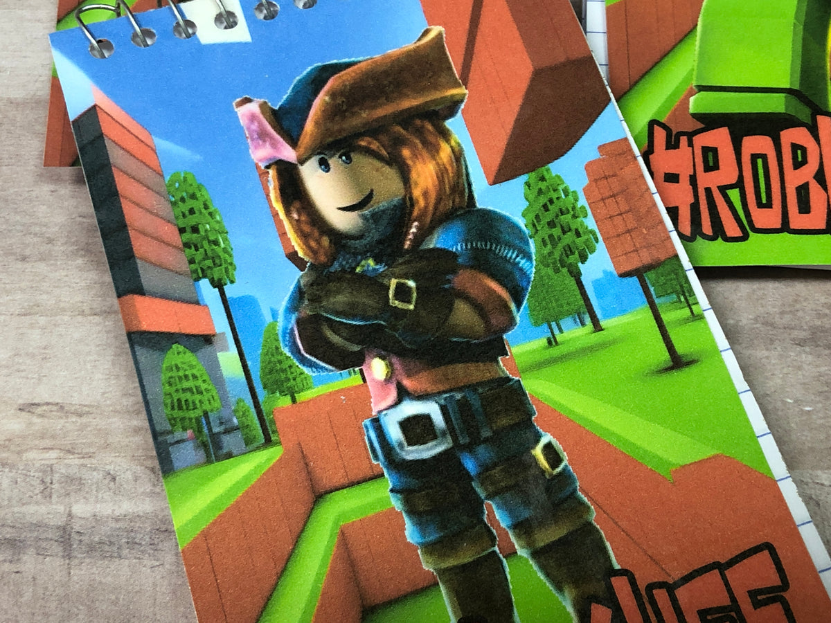 Roblox Party Favor Personalized Notebook