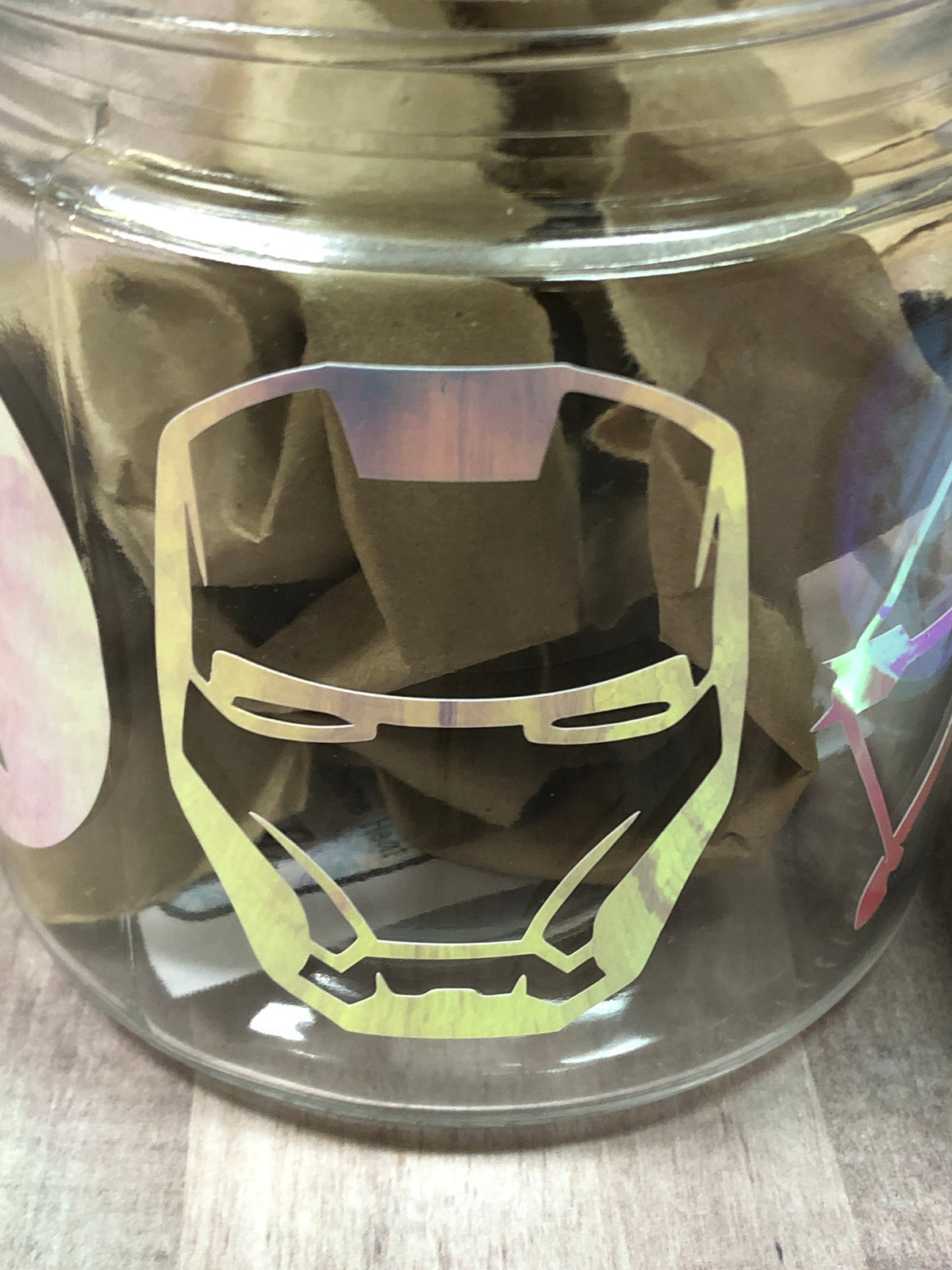 Avengers Glass Candy Jar