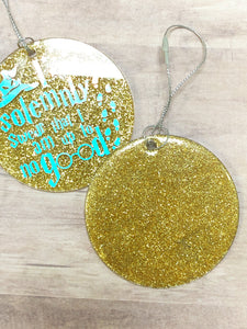 I Solemnly Swear Harry Potter Christmas Ornament.