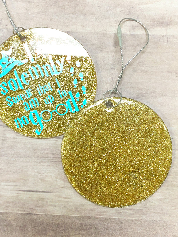 I Solemnly Swear Harry Potter Christmas Ornament.