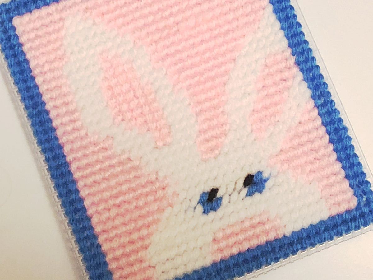 Peeking Bunny Easter Plastic Canvas Tissue Box Pattern