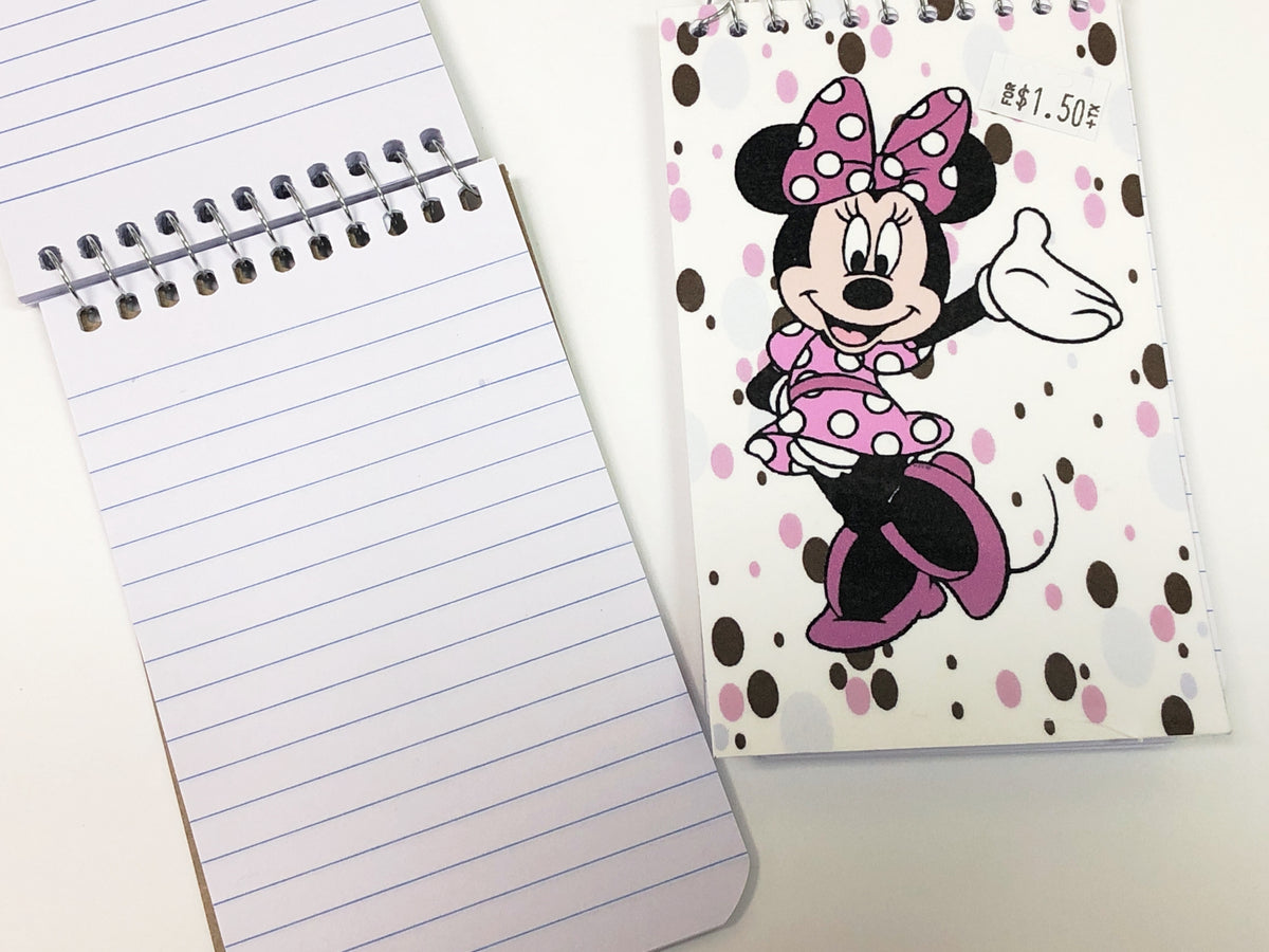 Mickey and Minnie Mouse Personalized Notebook Party Favor