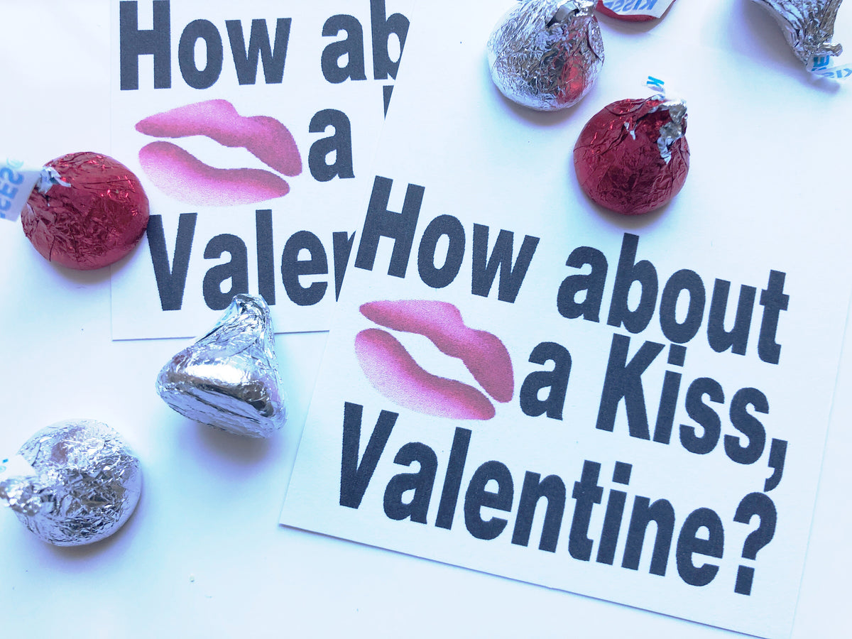 Kiss Valentine Bag Topper