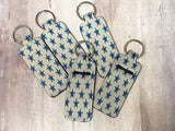 Dallas Cowboy Lip Balm Keychain