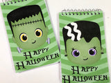 Frankenstein Halloween Monster Personalized Notebook Party Favor