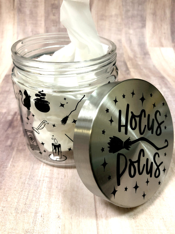Hocus Pocus Glass Candy Jar