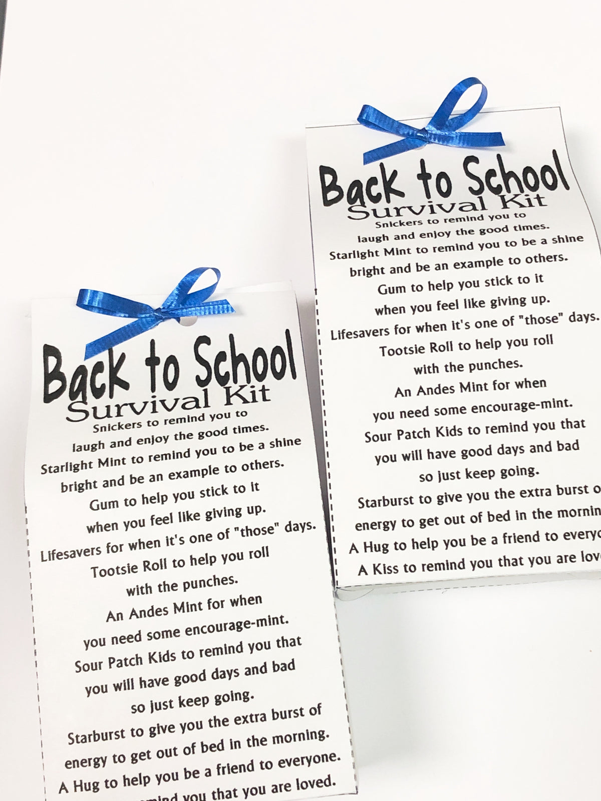 Back to School Survival Kit