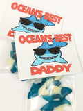 Papa Shark Bag Topper